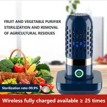 Fruit and Vegetable Purifier, Ingredient and Fruit Cleaning Machine, Removal and Disinfection Machine, Sterilizer, Wireless Automatic Vegetable Wash