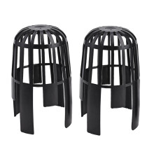 2X Gutter Outlet Guard Falling Leaf Gutter Filter Floor Drain Net Fits 68mm Pipe