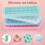 Ice Cube Tray,Ice Cube Tray Large Capacity with Cover Silicone 24 Grids Easy Release Ice Cube Trays Kitchen Tool 1