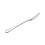 1010 Smooth Handle Tableware Stainless Steel Fork Fruit Fork Hotel Supplies Fork Dining Fork Children's Fork Gift 1