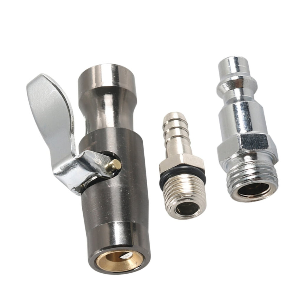 High Efficiency Locking Air Chuck 1/4Inch Fnpt Closed Flow For Secure Tire Inflation No Leakage Tire Pressure Adjustment 9479868934443
