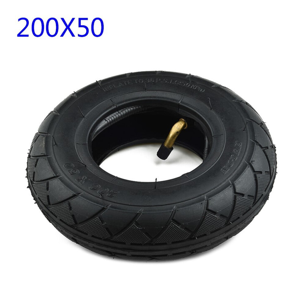 New 200X50 8'' Rubber Tire & Inner Tube For Electic Scooters Thickened Hq 9479868934191