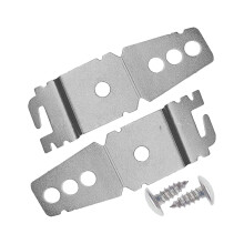 2 supports de fixation pour lave-vaisselle sous plan avec vis pour Whirlpool et Kenmore 8269145