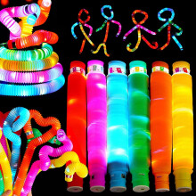 LED-Leuchtstäbe, im Dunkeln leuchtende Partyartikel, Leuchtstäbe für Geburtstage, Hochzeiten, Konzerte, DJs (6er-Pack)