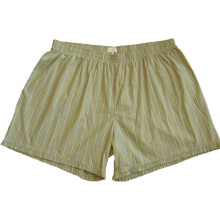 Short de détente pour femme, mignon, doux, élastique, taille basse, imprimé à carreaux, boutons sur le devant, style boxer, taille S, vert vif
