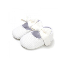 Spædbarn Baby Pige Hyggelige Fleece Støvletter Bløde Bund Varme Tegneserie Sokker Nyfødte Crib Sko