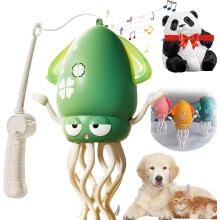 Electric Dancing Octopus Toy, USB Rechargeable, LED Lights & Music, Obstacle Avoidance, 8-Leg Action – Compatible with Bath