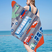 Large Beach Towel Striped Beach Towels for Adults 100% Cotton Lightweight Quick Dry Beach Towel for Travel on Clearance