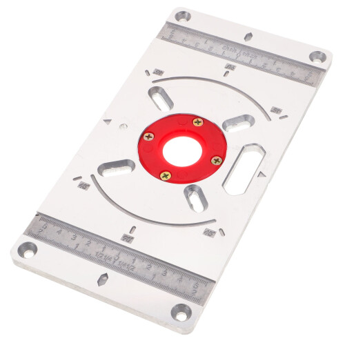 Router Table Tool Trimming Template Aluminium 1Pcs Woodworkers Woodworking