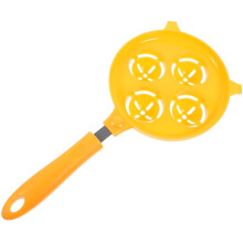 1Pcs Egg Splitter Tool Yellow 11.40X5.31X1.57in for Kitchen Cooking Baking