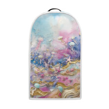 Colorful Jellyfish & Starfish Hand Strap Blender Dust Cover – Compatible with Blenders & Food Processors