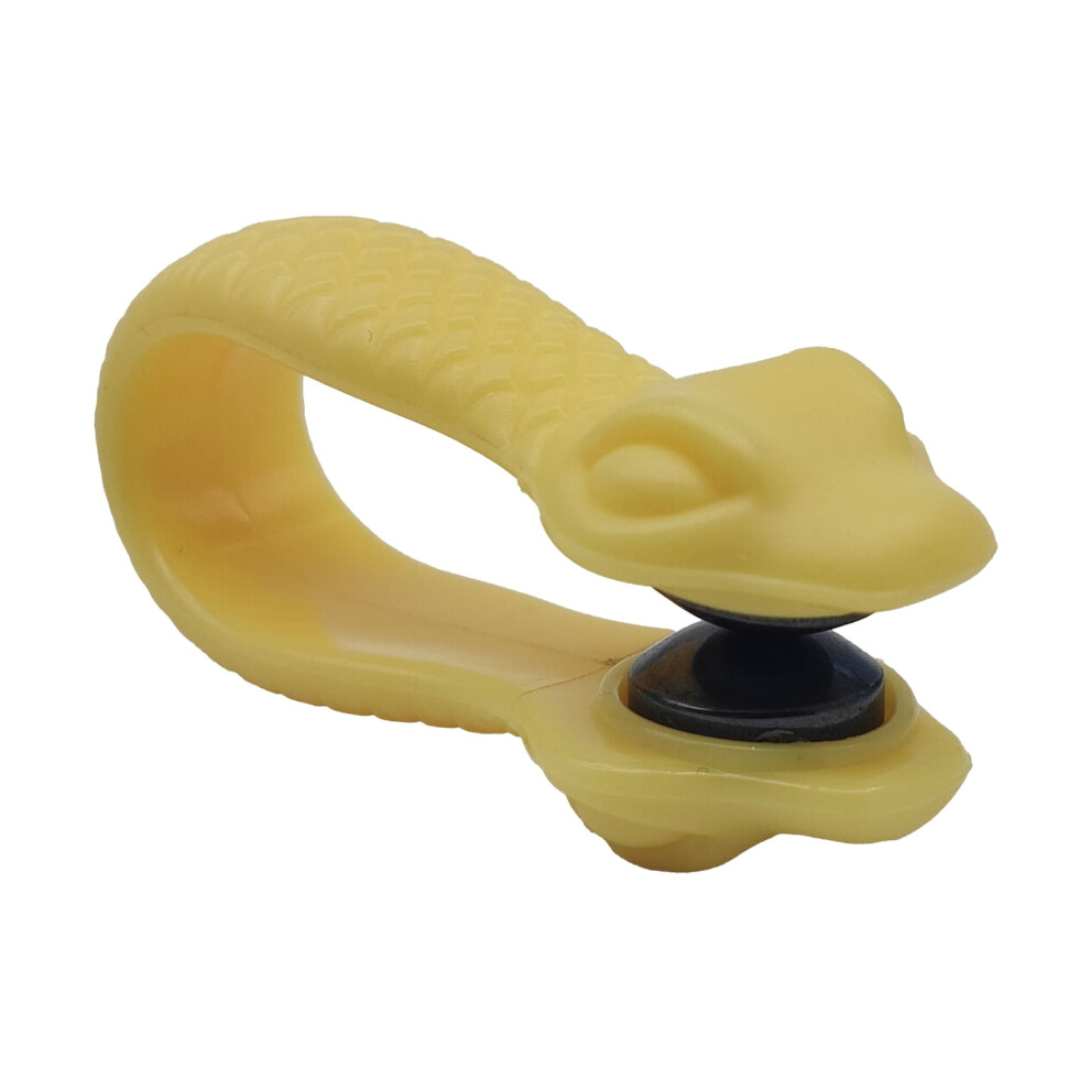 Acupressure Clips for Migraine Relief Serpentine Pattern LI4 Massage Clips Plastic Tiger Mouth Rubdown Clips for Headache Tension Relief