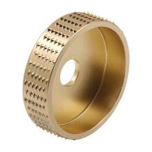 Wood Carving Grinding Wheel with Teeth, 16mm Bore, Compatible with Angle Grinders, Carbide Rotary Disc