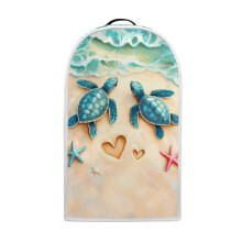 Turtle Heart Pattern Coffee Machine Dust Cover, Proof Stain for Kitchen Counter