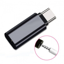CY Type-C til 3,5 mm øretelefonadapter USB-C 3.1 han til AUX lyd hun kompatibel med Xiaomi 6Mi 6Letv 2Pro 2Max 2