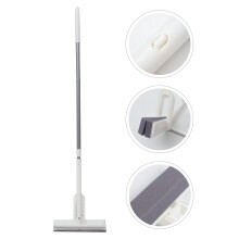 Beige Sponge Mop for Small Spaces 47.2 x 9.4 x 2 in