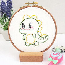 Zestaw do haftu Blingpainting dla dorosłych i dzieci, zestaw do haftu krzyżykowego ze stemplami dla początkujących, zawierający nici do haftu,