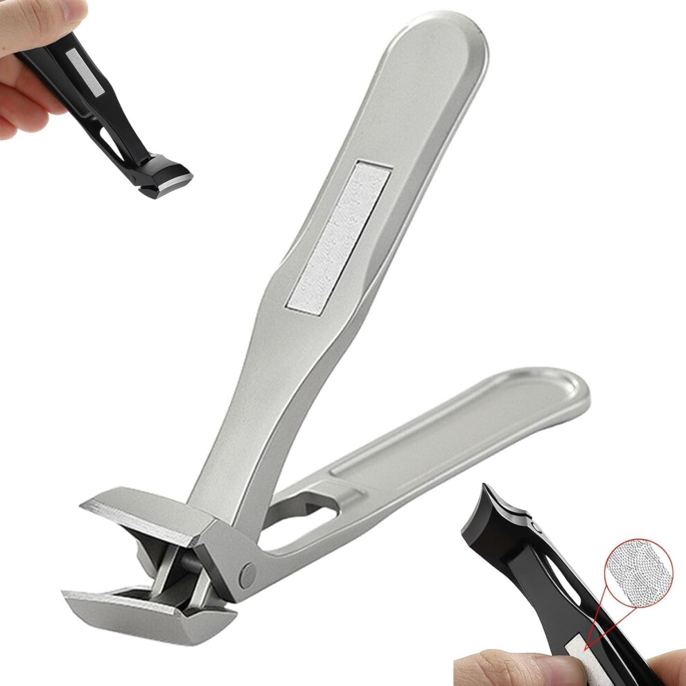 Gripmaster Pro & Clipmaster Pro Nail Clippers â Angled Head, Wide Jaw Opening, Compatible with Toenail Trimming