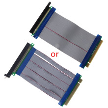 PCIe X16 Male naar PCI-E X16 Female verlengkabel, flexibele kabel voor Express grafische kaart riser.