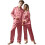Silk and Coolmax Pajama Set for Couples 2 Pieces 1