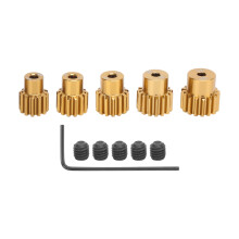 Motor fogaskerék készlet 1/10RC autóhoz, 5 db 32P fogaskerék készlet 12T13T14T15T16T3.175mm tengely fogaskerék készlet 1/10RC autóhoz