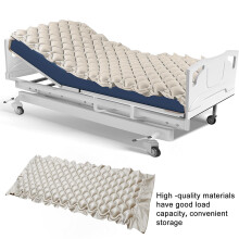 Matelas à pression d'air avec tube, grande capacité de charge, silencieux, à pression d'air alternée, pour escarres, matelas d'hôpital