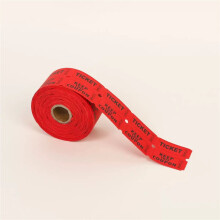 500-Piece Color Tearable Admission Coupons, Multi-Purpose for Events & Parties, Sturdy Paper with Random Numbering