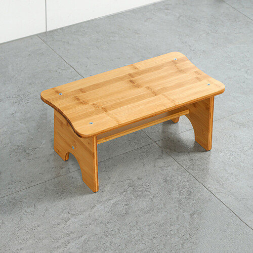 Toiletstool Antislip Voetsteun Houten Treeplankje 1