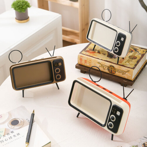 Phone Holder Stand with Speaker Support for 6.4-6.7 in