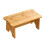 Toiletstool Antislip Voetsteun Houten Treeplankje 5