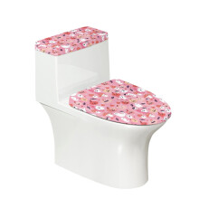 Halloween Ghost Toilet Seat Covers 2 Pcs Set Cozy Easter for Hotel Home, Stretch