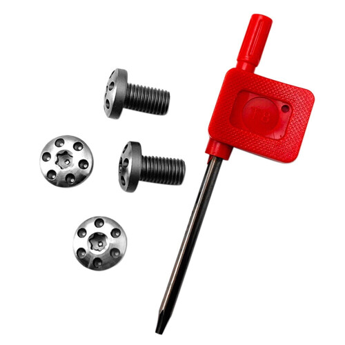 1911Grip Skruer Med Torx-Nøgle Rustfrit Stål Sort Sølv Regnbue