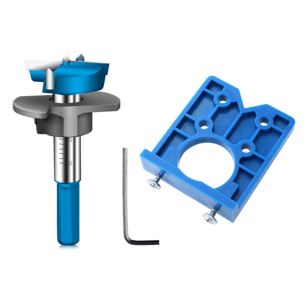 35Mm Concealed Hinge Drilling Jig With Drill Guide Forstner Bit Kits For Cabinet 9028731009568