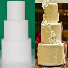Moule à gâteau factice en mousse pour modelage de fondant, accessoire de cuisine, 40 cm (16 pouces).