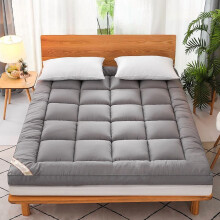 Twin Mattresses Mattress Queen Size 26 Inch Three-dimensional Velvet Mattress Thickened Mattress Dormitory Soft Cushion Gray