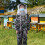 Beekeeping Tools Polyester Cotton Bee Suits Beekeeper Protective Veil Suit AccessoryXXL 4