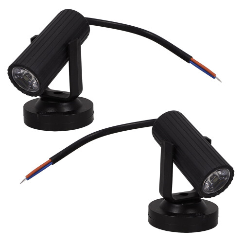 Pretyzoom Stage Spot Lights LED Stage Light Plastic 2PCS