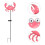 Crab Form Solar Garten Stehlampe Led Deck Rasen 4