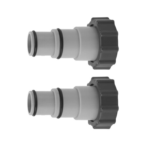 Adaptador de mangueira de piscina (2 unidades) de substituição, de 1,25 polegadas para 1,5 polegadas, tipo A, para filtro de piscina. 1