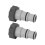 Adaptador de mangueira de piscina (2 unidades) de substituição, de 1,25 polegadas para 1,5 polegadas, tipo A, para filtro de piscina. 5