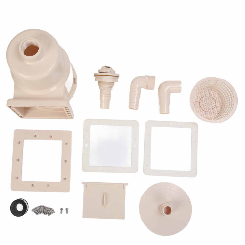 Skimmer para piscina de 1,5 polegadas, pequeno, com dreno para piscina, acessórios para piscina. 2