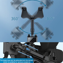 Rearview Mirror Phone Mount for 4-7\" Devices