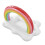 Inflatable Rainbow Cloud Drink Holder Floating Beverage Salad Fruit Serving Bar Pool Float Tool 3