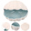 Ocean-Thema Schlüsselhalter Tablett Schmuckfach Ring Organizer 6