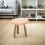 Asiento Madera Redondo Para Taburete Cocina Color Marrón 5