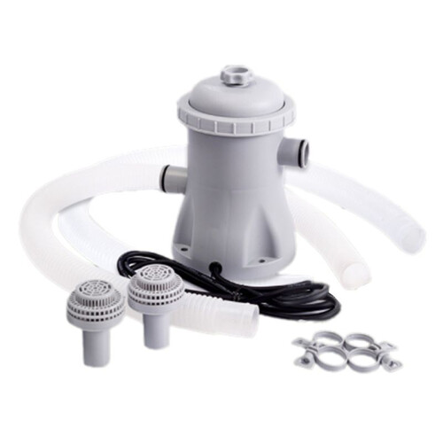 Pool Filter Pump 330 GPH Paddling Pool Electric Water Pump Pool Pumps Ground Small Pool Filter Pump US Plug