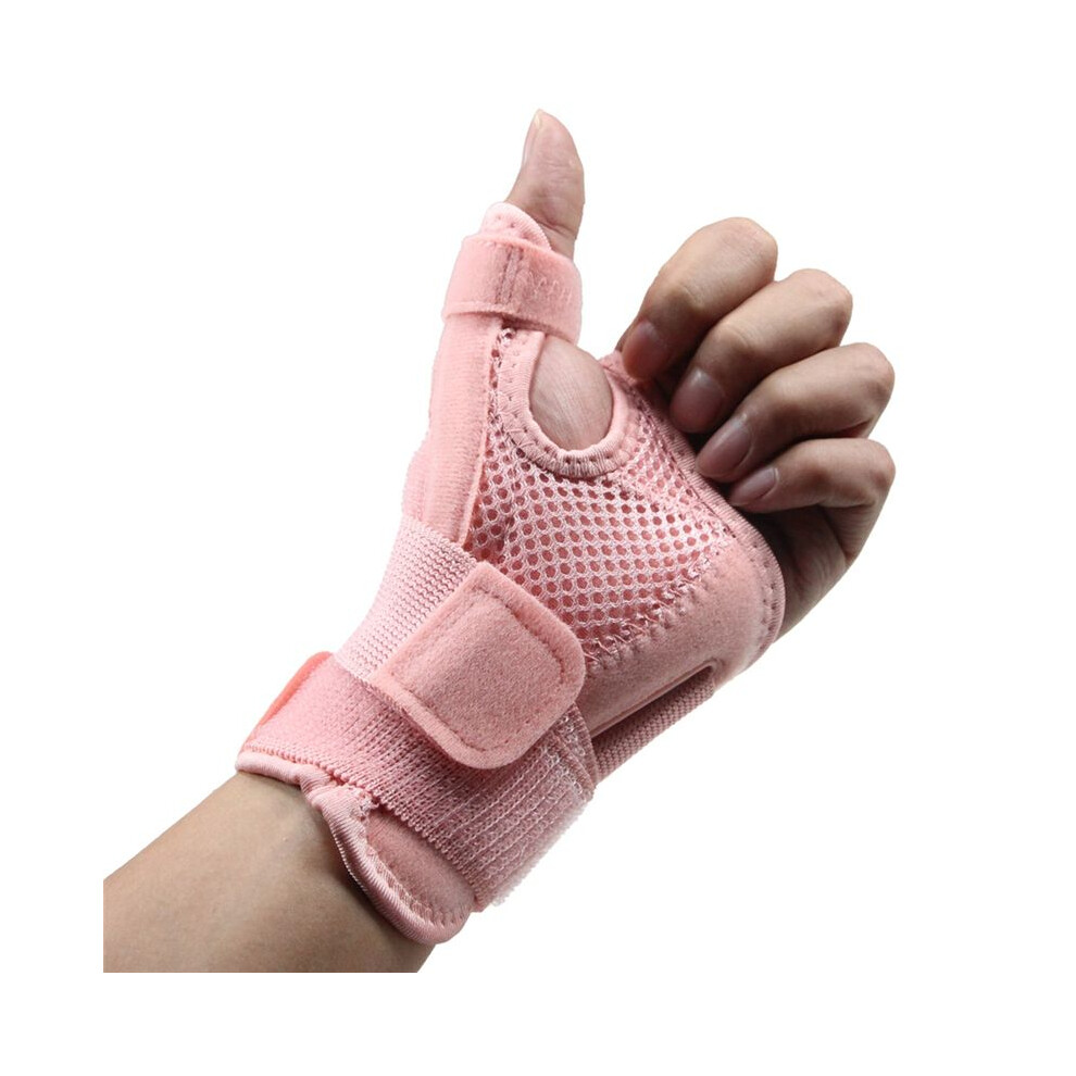 Brecantia 1Pc Adjustable Thumb Spica Splint Tendon Sheath Wrist Support For Men And Women Carpal Tunnel Arthritis, Tenosynovitis B