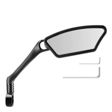 ROCKBROS Stainless Steel Bicycle Mirror Rear View Reflector Wide-Range 360 Adjustable Mirror Bike Handlebar Accessory Right