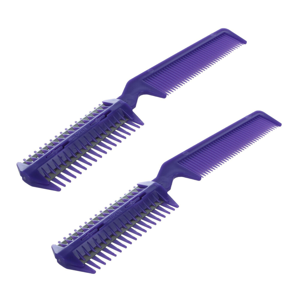 Typecat 2X Metal Blade Plastic Hair Comb Cutter Trimmer