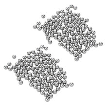 Bolas de Acero de Rodamiento de Rueda de Bicicleta Reemplazo 5 mm Diametro 200 Piezas